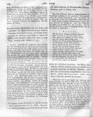 Ankündigung einiger Abschiedsreden und des gewöhnlichen Examens durch Christ. Wilh. Ahlwardt, d. Oldenburg. Gymnas. ersten Prof. und Rector. Voran ein kleiner Beytrag zur Portugiesischen Literatur. Oldenburg, gedr. b. Stalling, 1806.