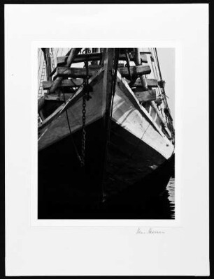 Jakarta. Schiff im Hafen