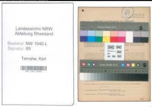 Entnazifizierung Karl Terrahe , geb. 24.05.1904 (Rechtsanwalt)