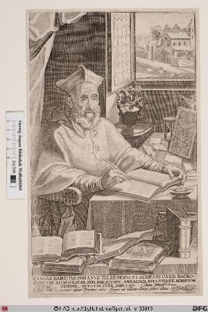 Bildnis Cesare Baronio (lat. Caesar Baronius)