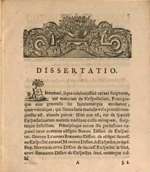Dissertatio Inavgvralis Ivridica De Eventvaliter Investito, Alienationem Fevdi A Vasallo Possessore Cvm Consensv Domini Factam Nec Impediente, Nec Revocante