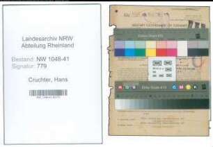 Entnazifizierung Hans Cruchter , geb. 23.10.1893 (Polizist)