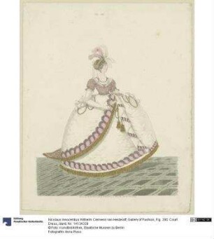 Gallery of Fashion, Fig. 290: Court Dress