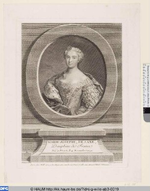 Maria Josepha von Sachsen, Dauphine von Frankreich