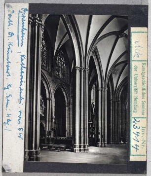 Oppenheim: Katharinenkirche, Inneres von Südwesten