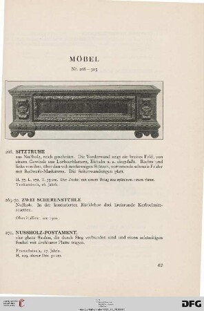 Möbel (Nr. 268-305)