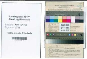 Entnazifizierung Elisabeth Hessenbruch , geb. 18.08.1917 (Versicherungsangestellte)