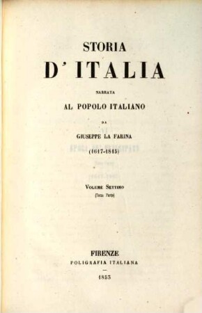 Storia d'Italia : (568 - 1815). 7,3