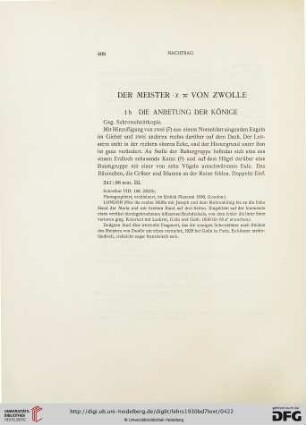 Der Meister [..] von Zwolle