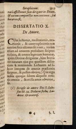 319-319, Cum lectionis, meditationis, orationis, & contemplationis ...