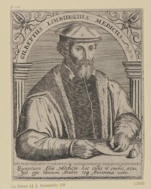 Bildnis des Gilbertus Limburgius
