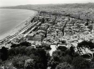 Blick über Nizza vom Schloßberg aus