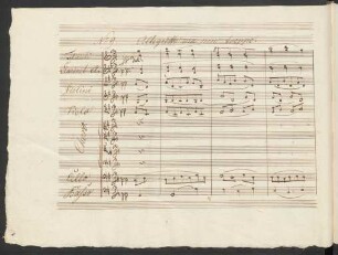 No. 9. Coro. Allegretto ma non troppo: Wir tragen empfängliche Herzen im Busen