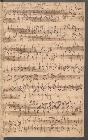 Ciaccone; cemb; G-Dur; BWV II Anh. 84