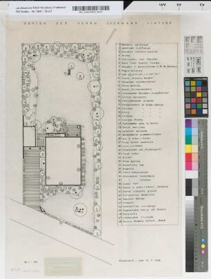 Garten von Herrn Overmann, Lintorf