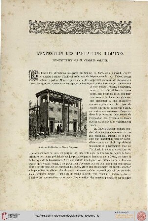 Exposition des habitations humaines
