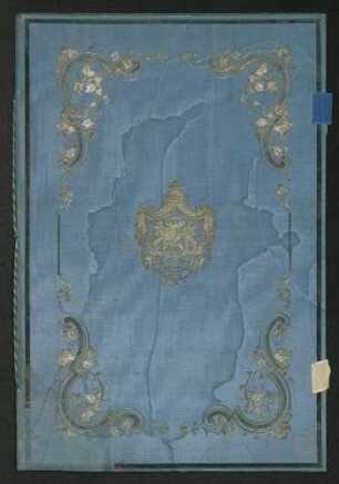 Vertrag zwischen Württemberg und Bayern über einen Gebietsaustausch im württembergischen Oberamt Mergentheim und im bayerischen Bezirksamt Lindau, 1864.