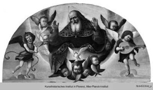Gottvater zwischen Engeln und Seraphim