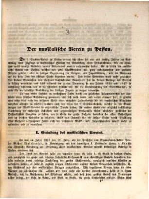 Jahresbericht über das Königliche Lyceum, Gymnasium und die Lateinische Schule zu Passau : für das Studienjahr ..., 1846/47 (1847)