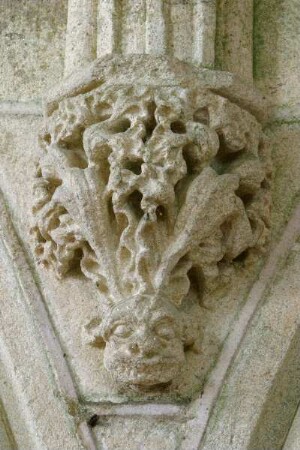 Frankreich. Bretagne. Morbihan. Kernascleden. Kirche 1453 geweiht. Innen