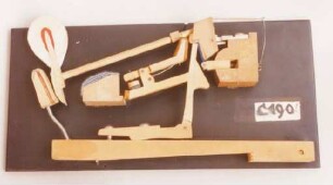 C 190 - Aufwärts schlagende Hammerklaviermechanik von H. Steinweg