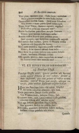VI. Ex Epistolis Heroicis.