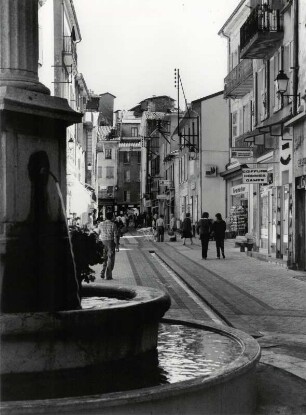 Straße in Digne-les-Bains