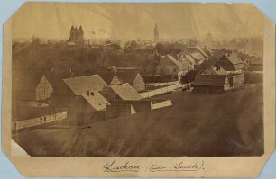 Luckau: Stadtansicht von Westen