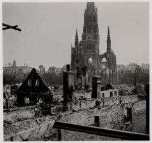 München, Fliegerschäden, Pfarrkirche Maria Hilf in der Au