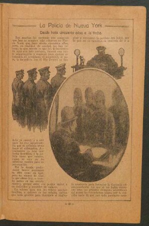 La Policía de Nueva York : Desde hace cincuenta años a la fecha.
