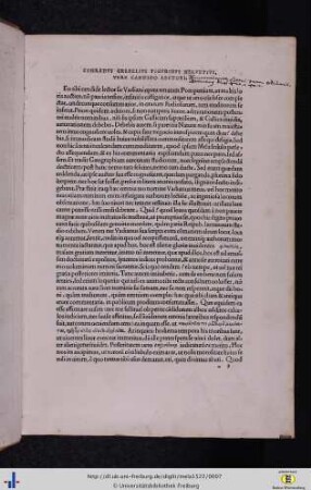 Conradus Grebelius Tigurinus Helvetius, vere candido lectori.