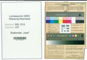 Entnazifizierung Josef Brabender , geb. 16.06.1905 (Spediteur)