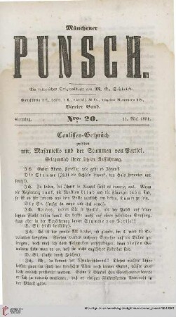 Nro. 20 (11. Mai 1851)