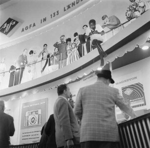 Messestand : Köln. Messestand der Firma Agfa auf der photokina