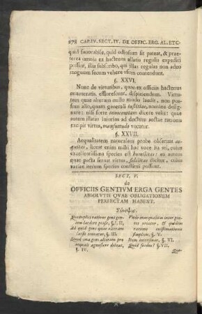 Sect. V. de Officiis Gentium Erga Gentes Absolutis Quae Obligationem Perfectam Habent.