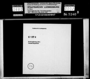Zuteilung der Hof-, Staats- und grundherrlichen Domänen zu den nächstgelegenen Gemeinden