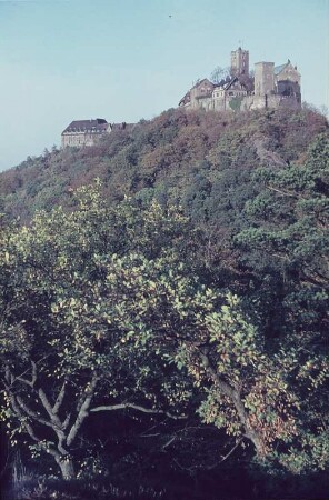 Eisenach. Blick zur Wartburg