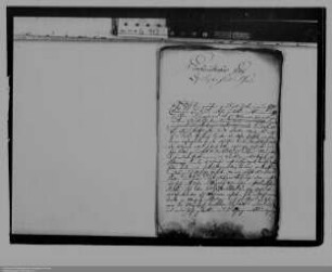 Dienstantritt des Albert Giessendorff als Rentmeister zu Hadamar