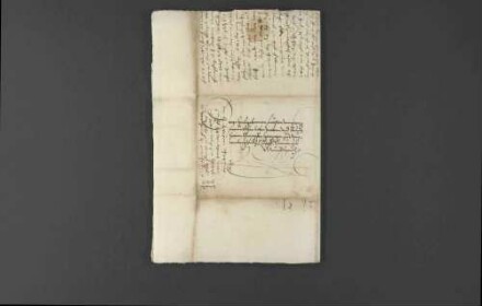 Schriftwechsel zwischen Pfalzgraf Wolfgang und Herzog Christoph von Württemberg wegen Raubüberfällen auf dem Hahnenkamm, Störungen des Landfriedens sowie Auseinandersetzungen um die Herrschaft Heidenheim.