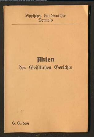 Anna Ilsabein Franzmeyer sonst Merk Franz genannt zu Brüntrup (Amt Horn), Stieftochter von Jürgen Franzmeier gegen Hans Henrich Wallbaum, Sohn von Hans Wallbaum zu Brüntrup (Amt Horn), wegen einer Eheklage
