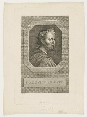 Bildnis des Lodovico Ariosto