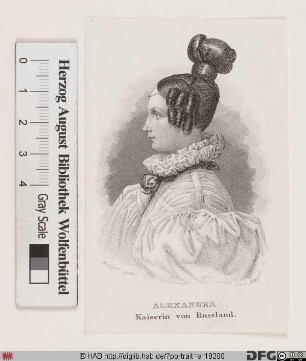 Bildnis Alexandra Feodorowna, Kaiserin von Russland (geb. Charlotte Friederike Luise Prinzessin von Preußen)