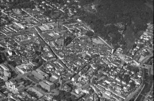 Freiburg: Stadtmitte mit Münster, von Südwesten