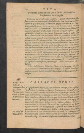 Casparus Hedio.