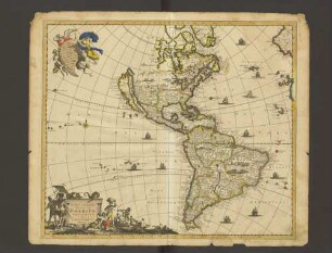 Novissima et Accuratissima Totius Americae Descriptio