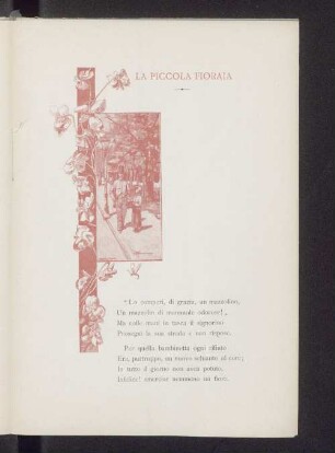 La piccola fioraia