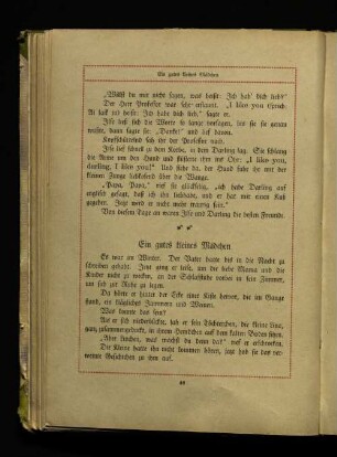 Ein gutes feines Mädchen