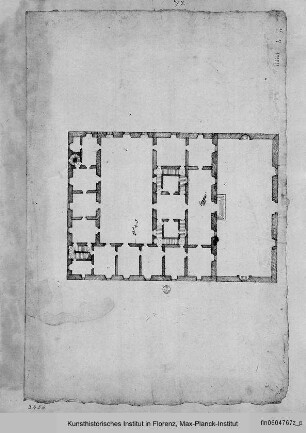 Grundriss Villa aus Originaltraktat