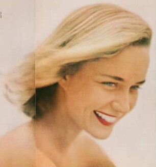 Das Modell Eunice Sherman, Tearsheet (Mademoiselle)