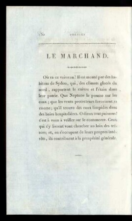 Le Marchand.